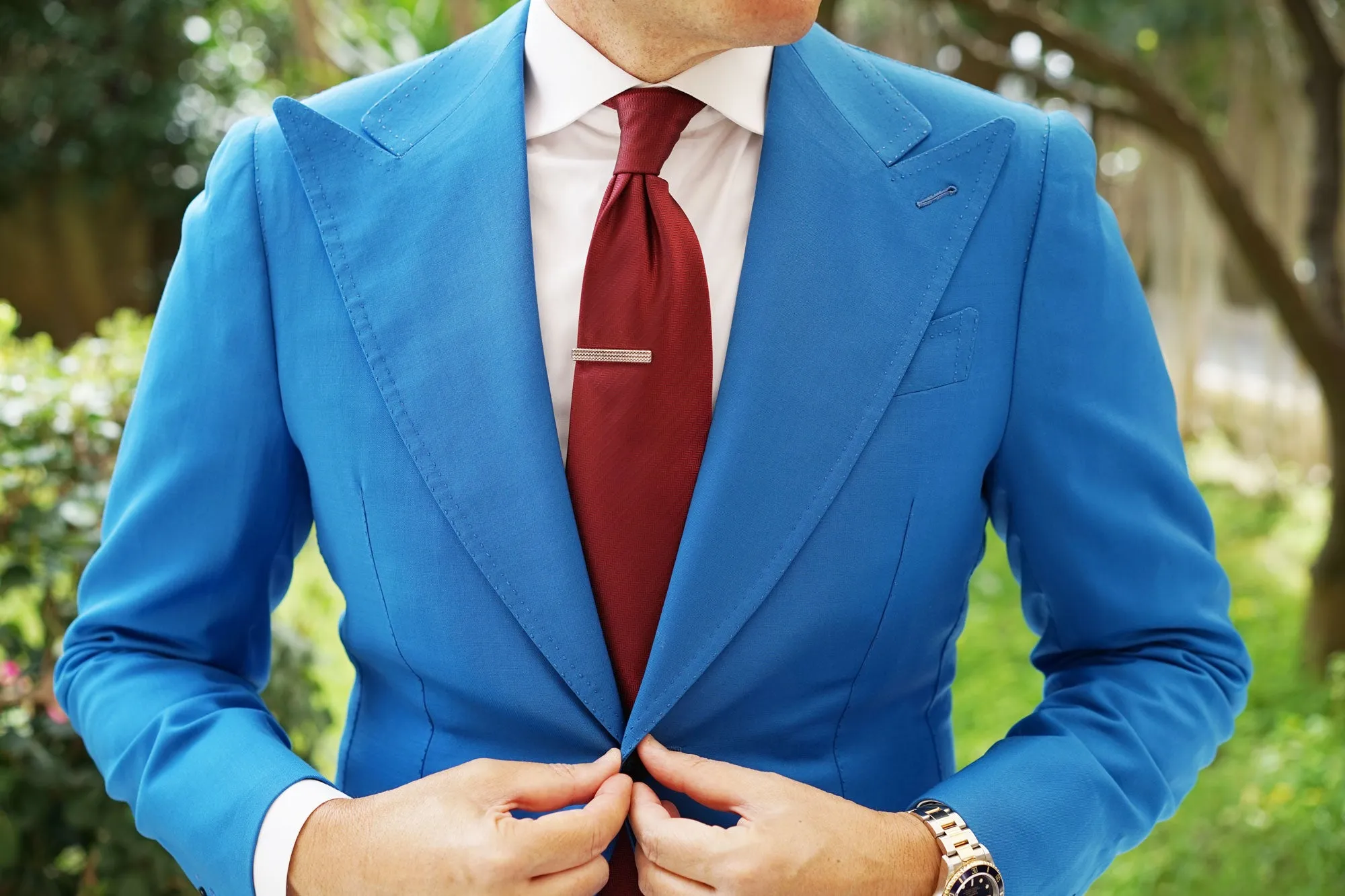 Mr. Showbiz Mini Silver Tie Bar sold by OTAA product image thumbnail 3