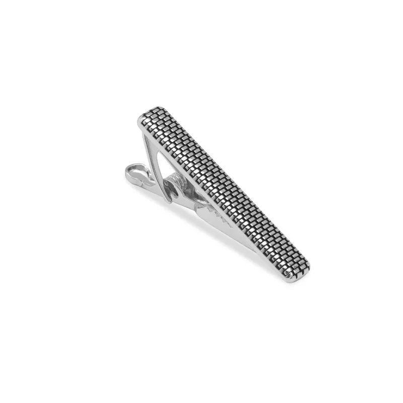 Mr. Showbiz Mini Silver Tie Bar made by OTAA