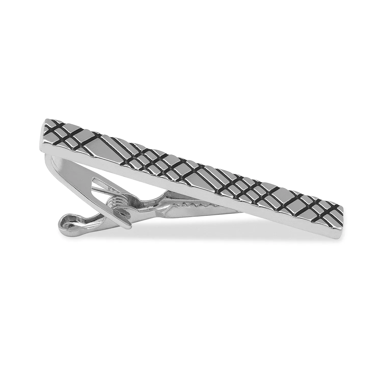 Crosshatch Silver Tie Bar sold by OTAA product image thumbnail 2