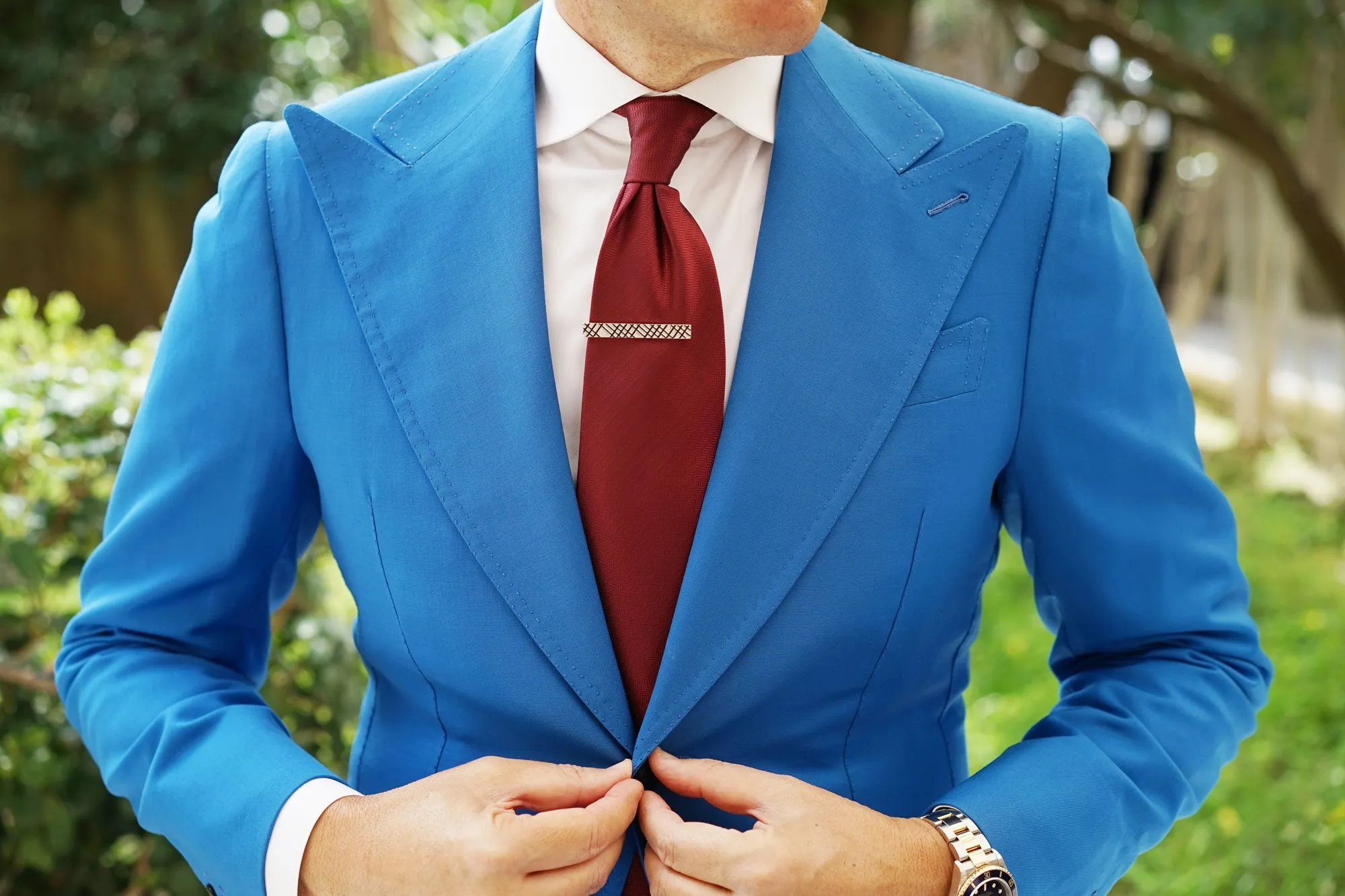 Crosshatch Silver Tie Bar sold by OTAA product image thumbnail 3