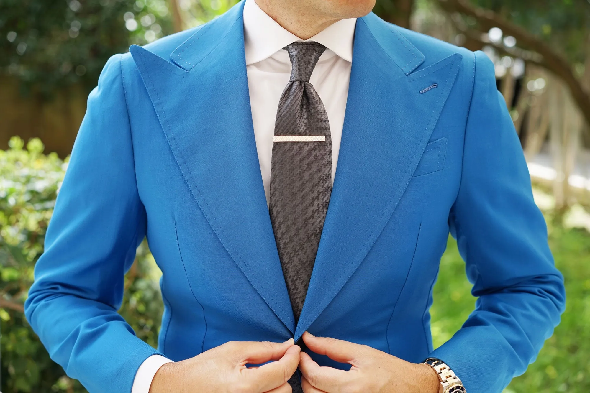 Silver Hitchcock Tie Bar sold by OTAA product image thumbnail 3