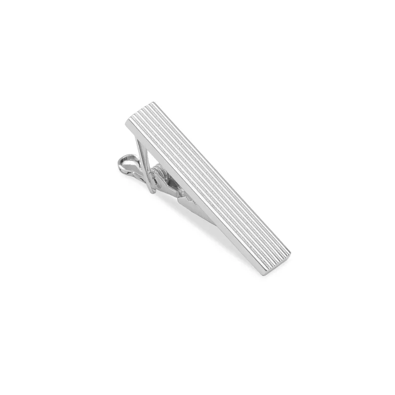 Mini Silver Eddington Tie Bar made by OTAA