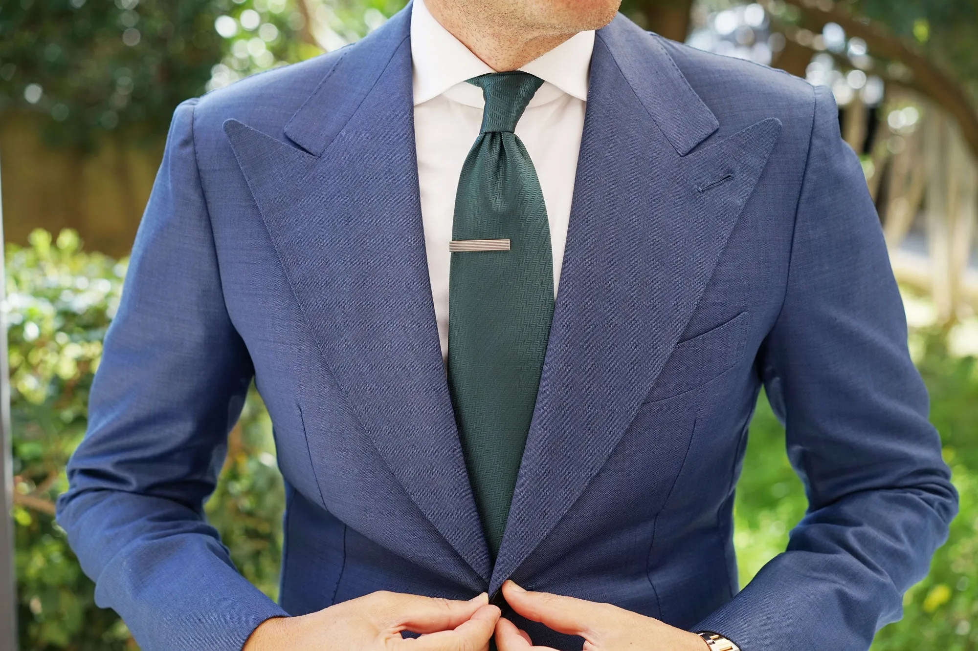 Mini Silver Eddington Tie Bar sold by OTAA product image thumbnail 3