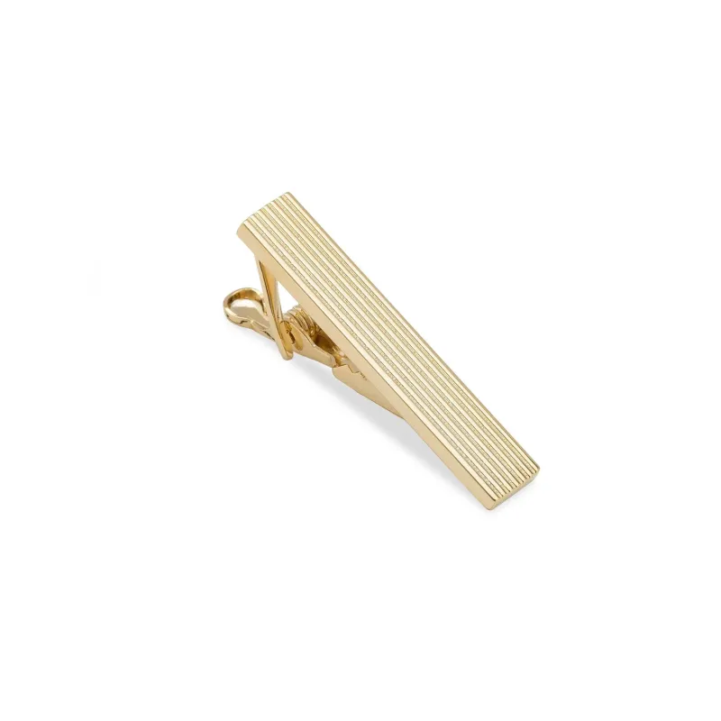 Mini Gold Eddington Tie Bar made by OTAA