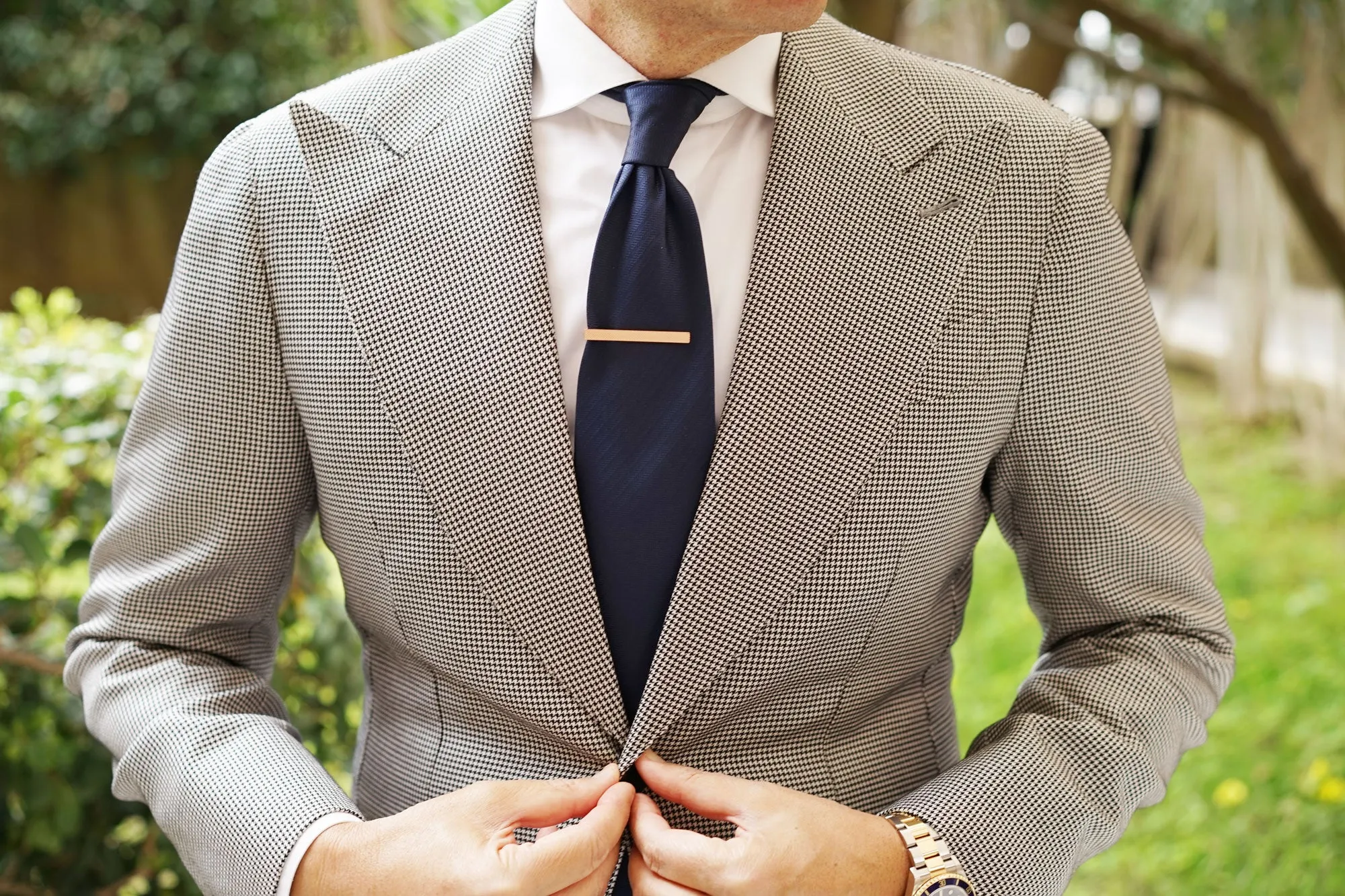 Bond Rose Gold Tie Bar sold by OTAA product image thumbnail 3