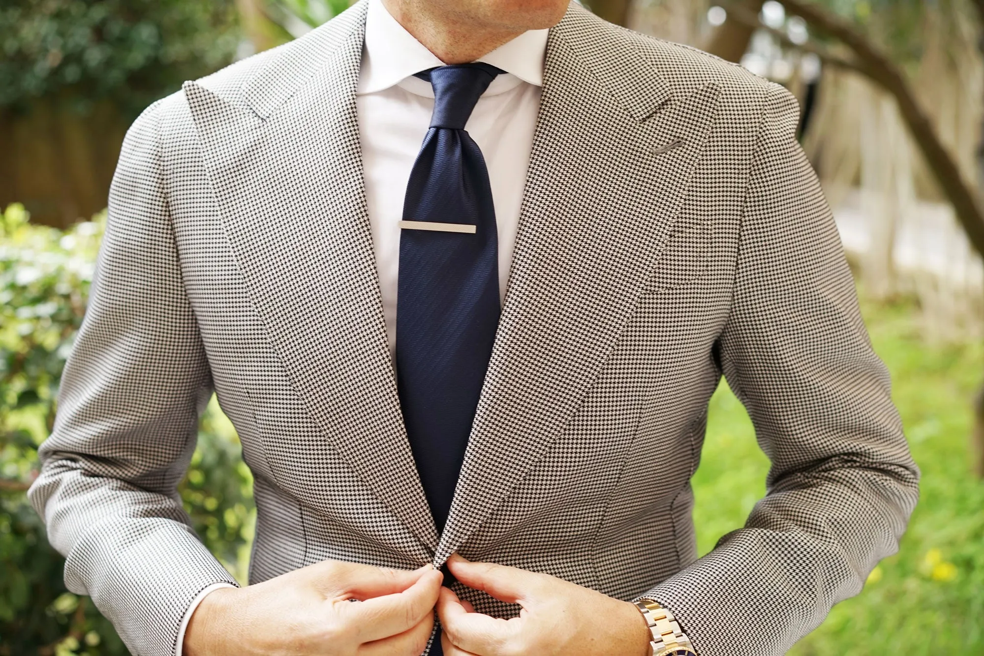 Bond Silver Tie Bar sold by OTAA product image thumbnail 3