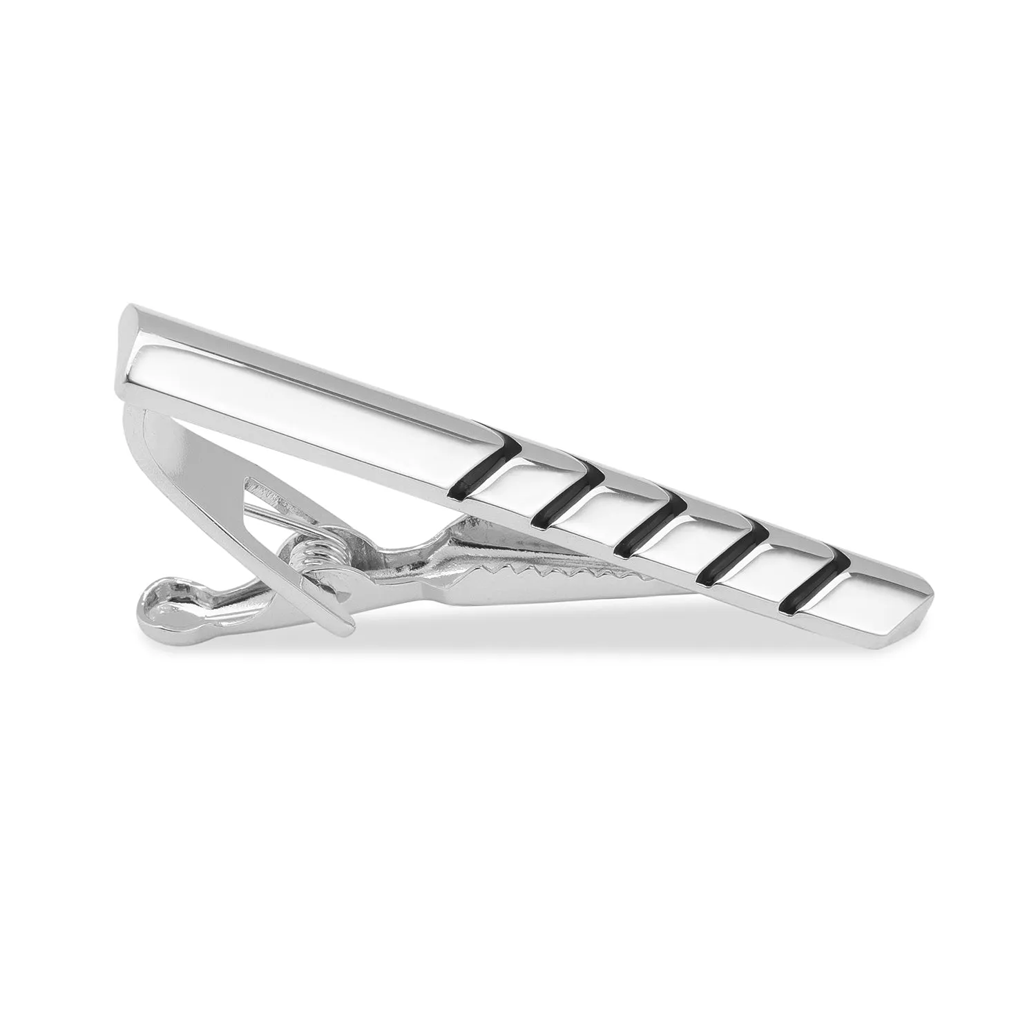 Silver Chevron Tie Bar sold by OTAA product image thumbnail 2