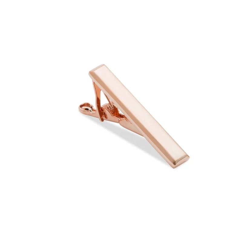 Mini Rose Gold Pesci Tie Bar made by OTAA