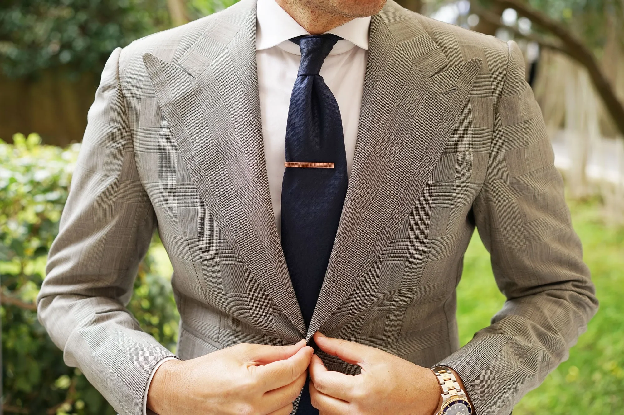 Antique Copper Stippled Tie Bar sold by OTAA product image thumbnail 3