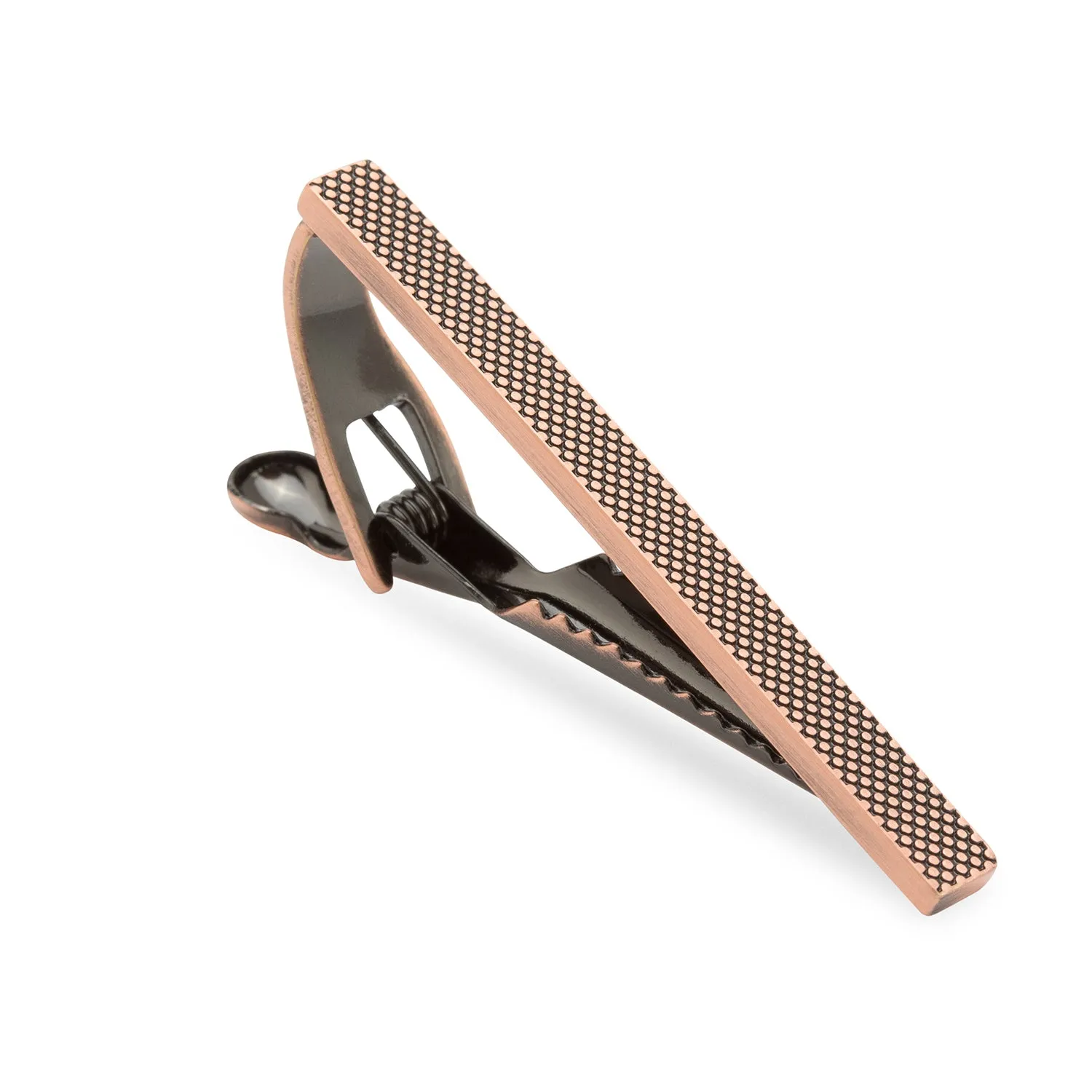 Antique Copper Stippled Tie Bar sold by OTAA