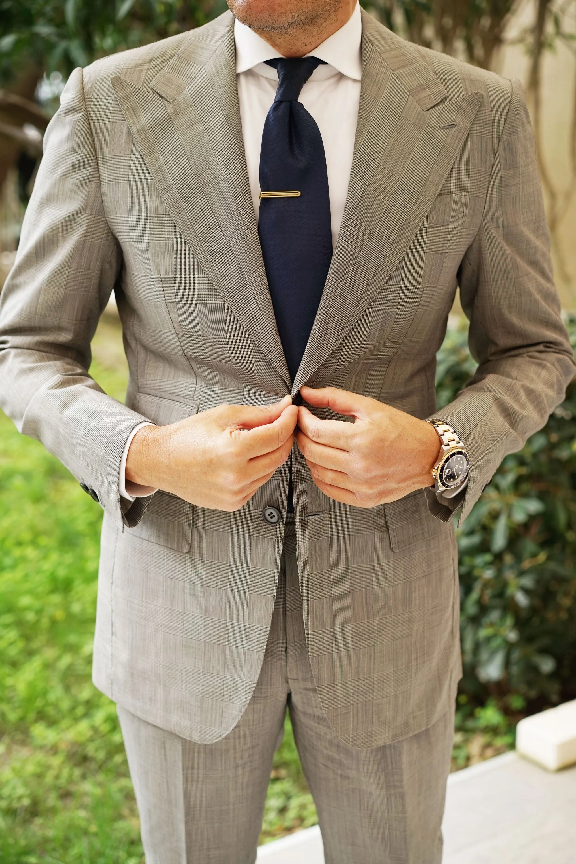 Mini Gold Pinstripe Tie Bar sold by OTAA product image thumbnail 4