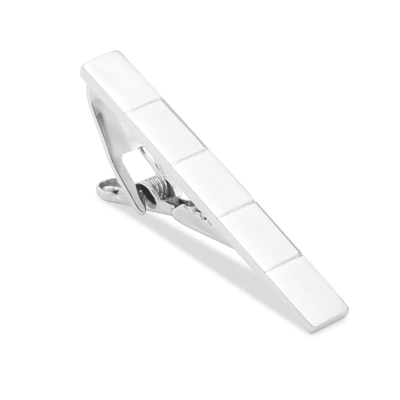 Silver Saturn Tie Bar made by OTAA