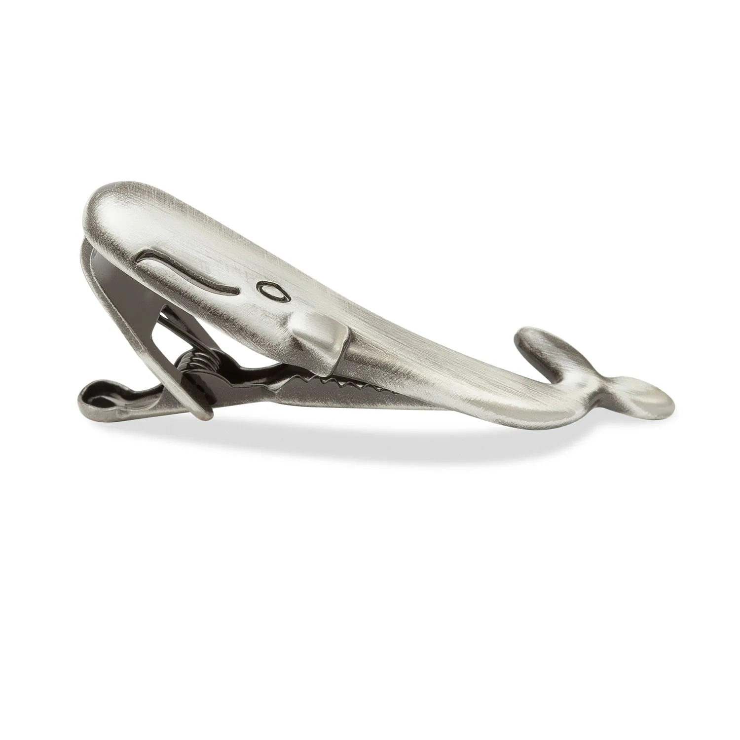 Antique Silver Whale Tie Bar sold by OTAA product image thumbnail 2