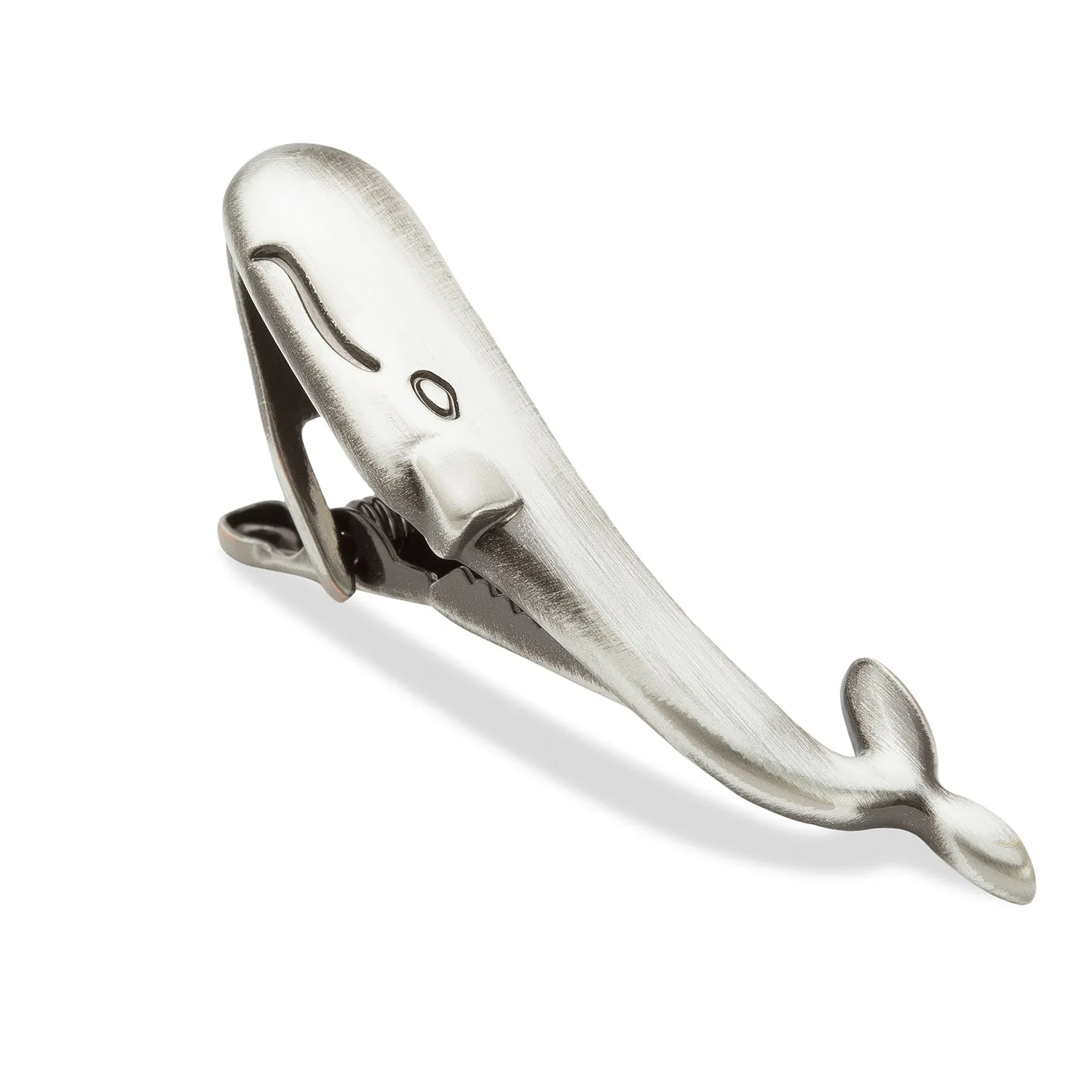 Antique Silver Whale Tie Bar sold by OTAA