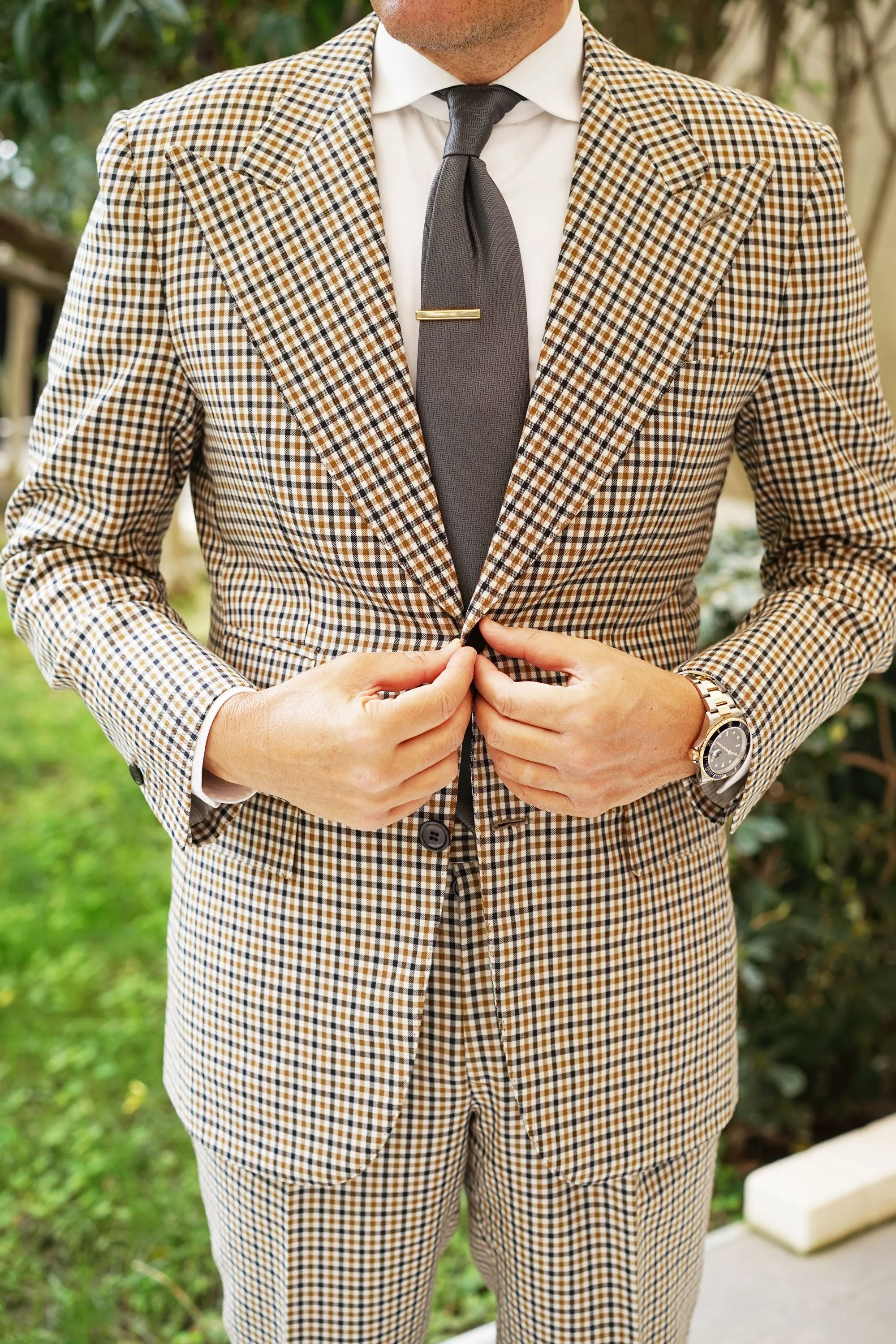 Mini Gold Ingot Tie Bar sold by OTAA product image thumbnail 4