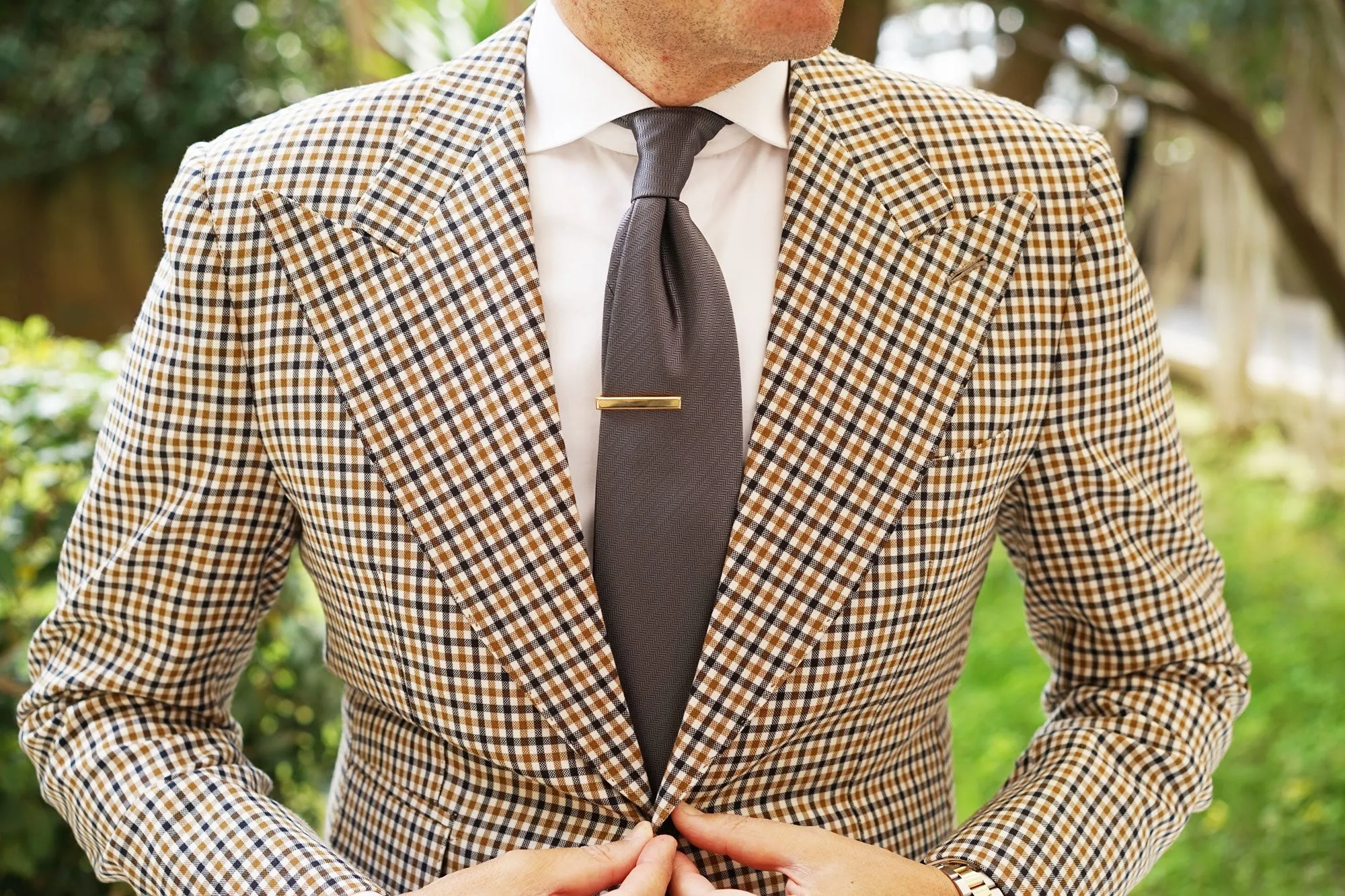 Mini Gold Ingot Tie Bar sold by OTAA product image thumbnail 3