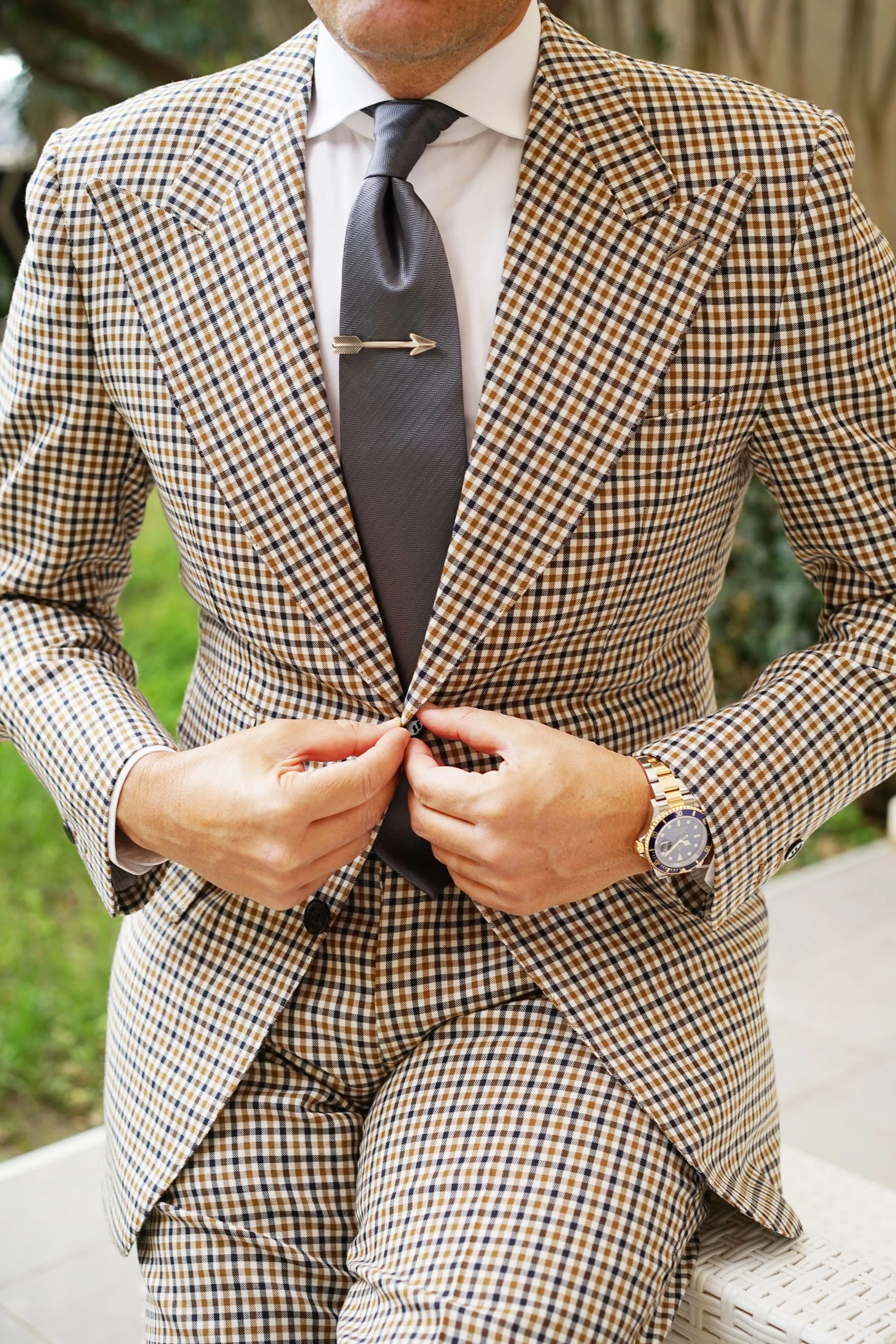 Stallone Silver Arrow Tie Bar sold by OTAA product image thumbnail 5