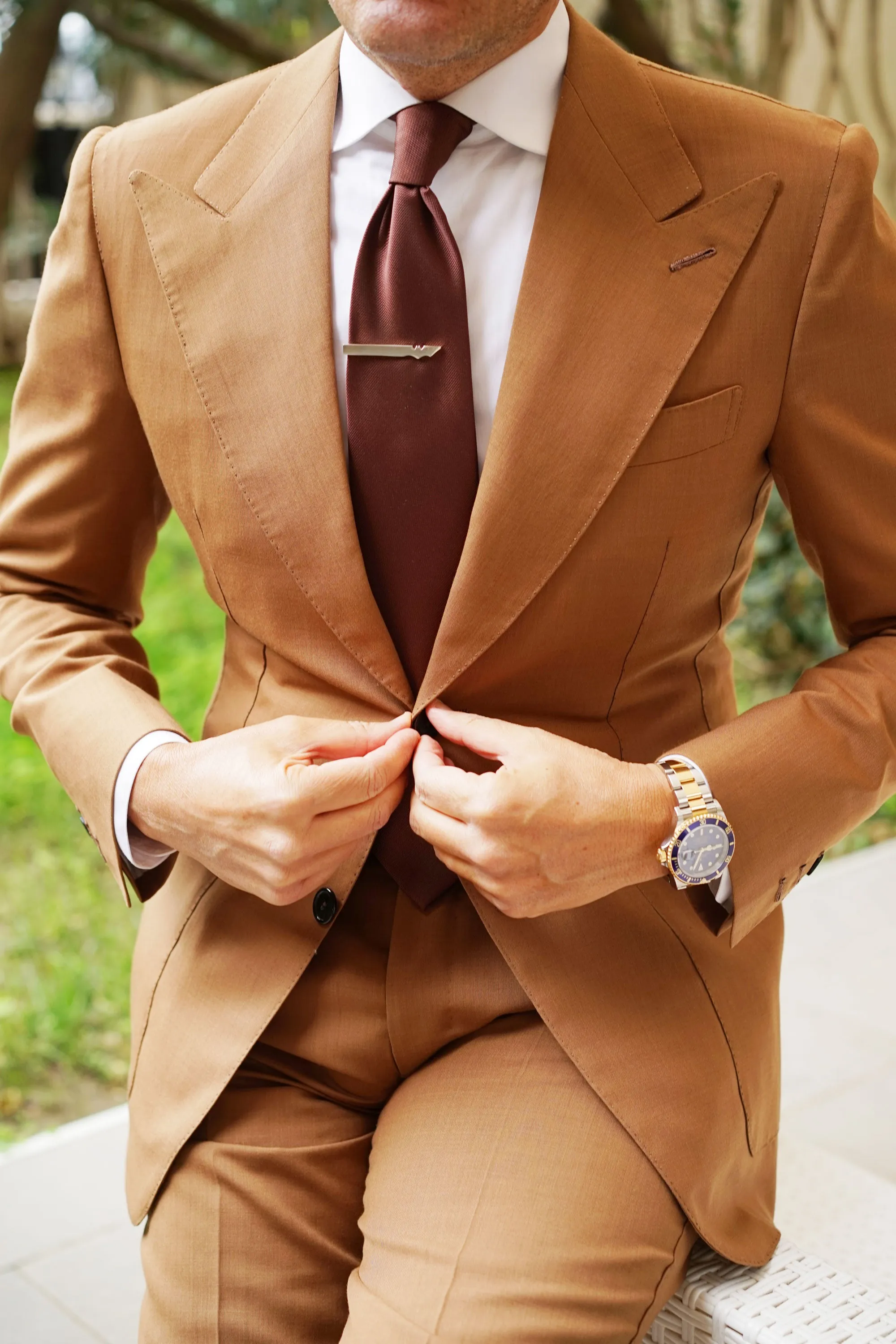 Mr. Wayne Silver Tie Bar sold by OTAA product image thumbnail 5