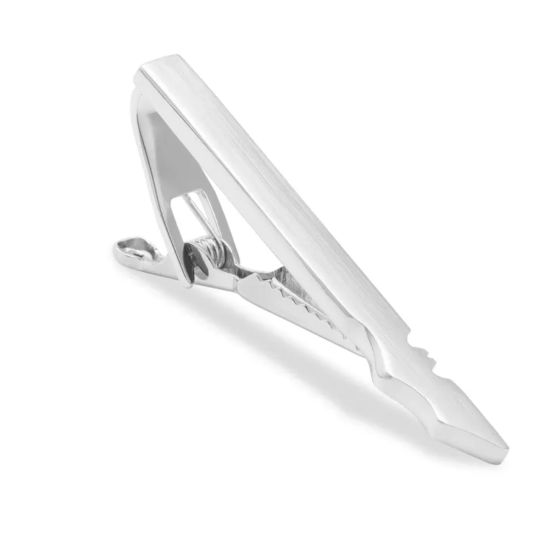 Mr. Wayne Silver Tie Bar made by OTAA