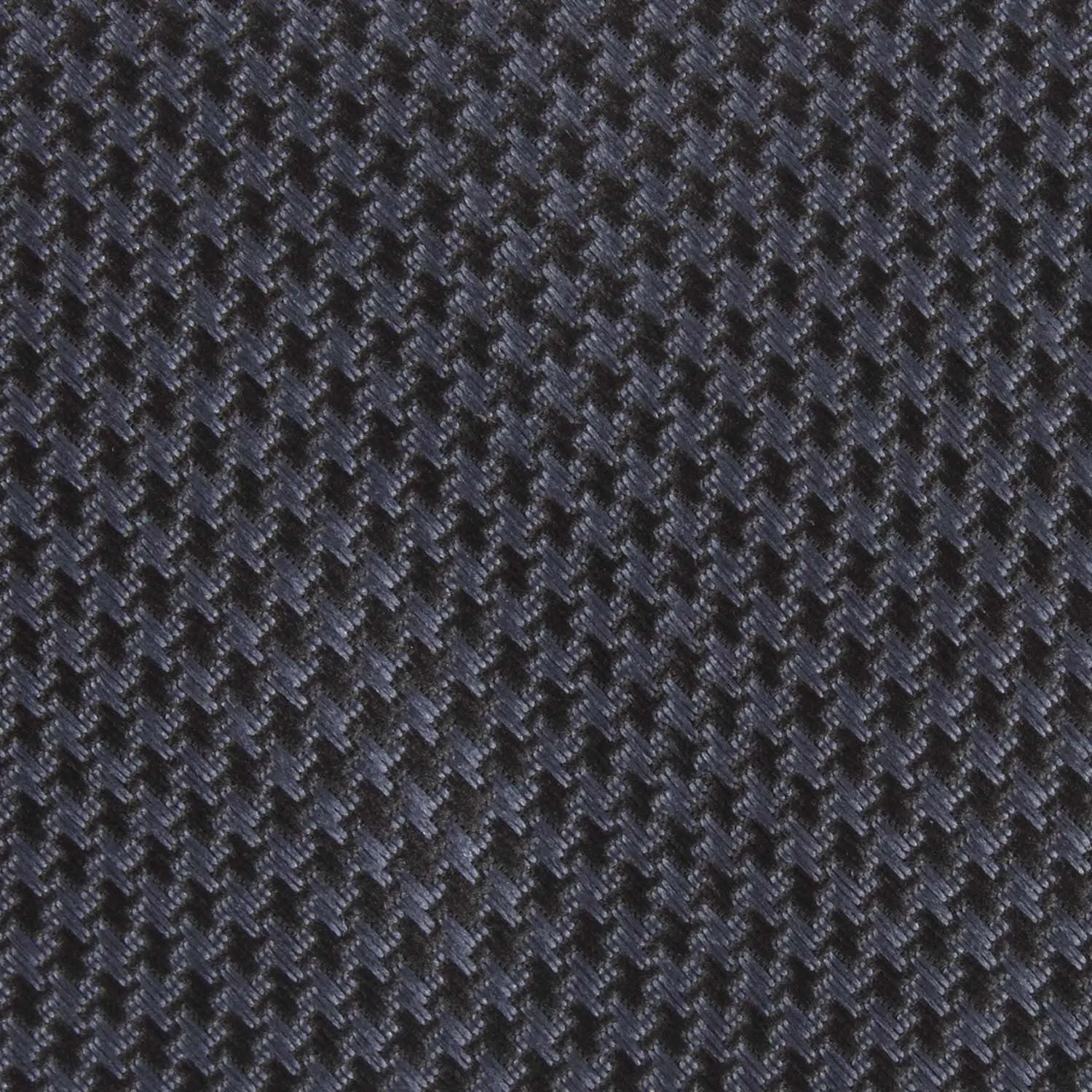 Black Houndstooth Pattern Self Tie Diamond Tip Bow Tie sold by OTAA product image thumbnail 2