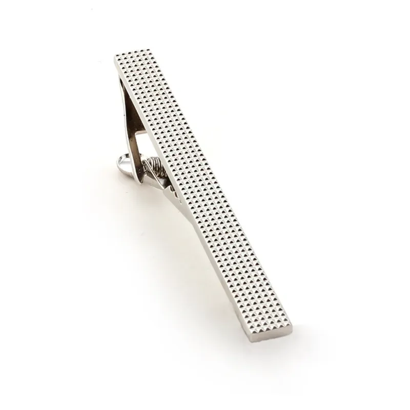 Silver Studded Tie Bar made by OTAA