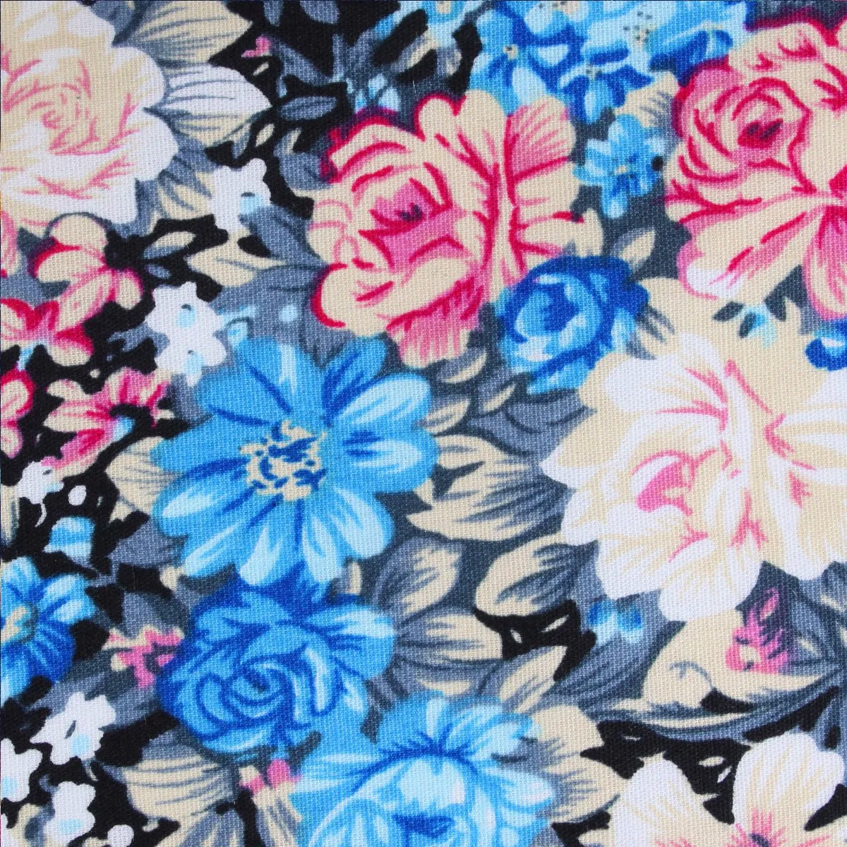 Blue Water Lilies Floral Self Bow Tie sold by OTAA product image thumbnail 3