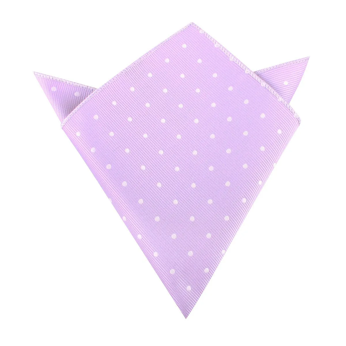 Light Purple with White Polka Dots Pocket Square sold by OTAA