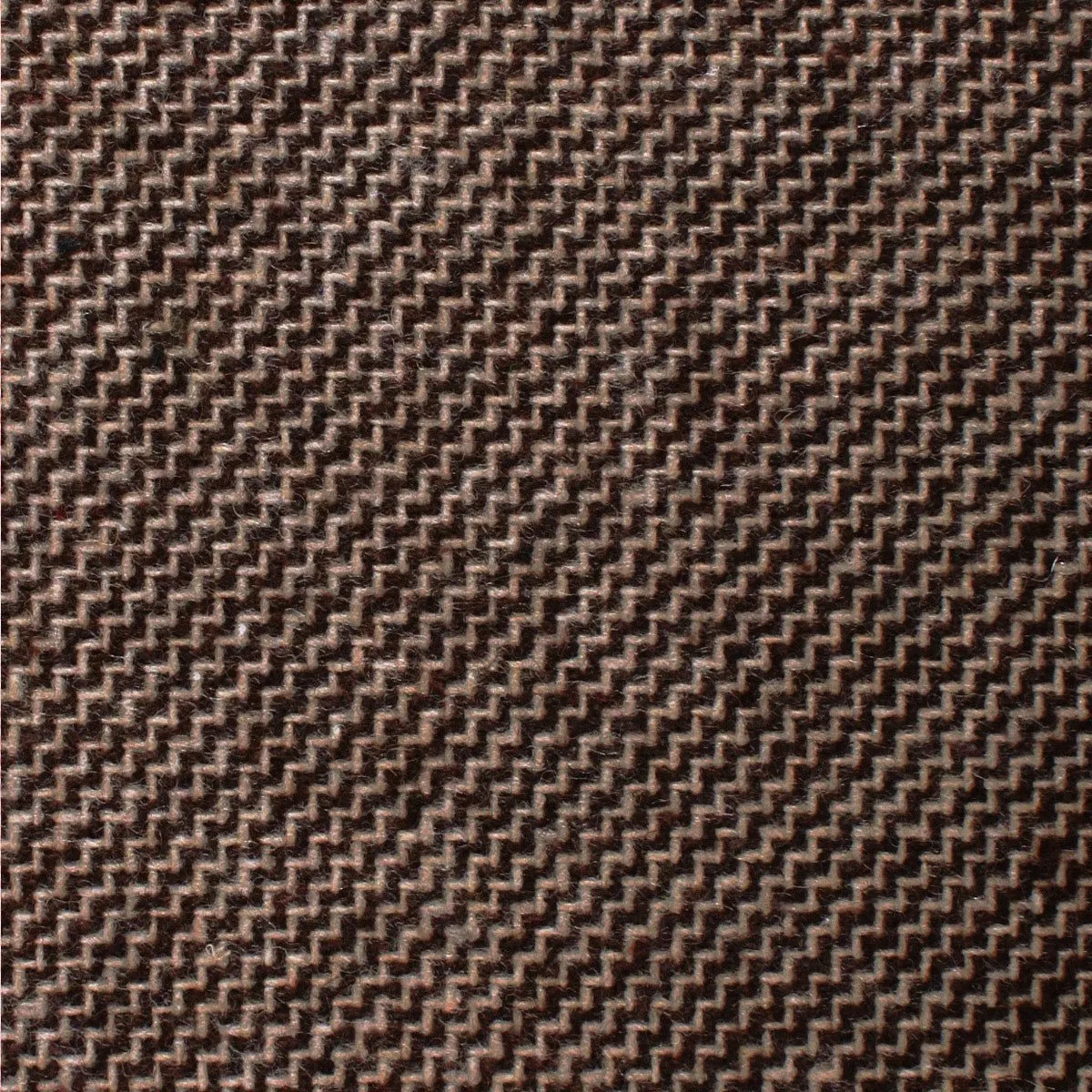 Espresso Brown Zigzag Wool Bow Tie sold by OTAA product image thumbnail 2