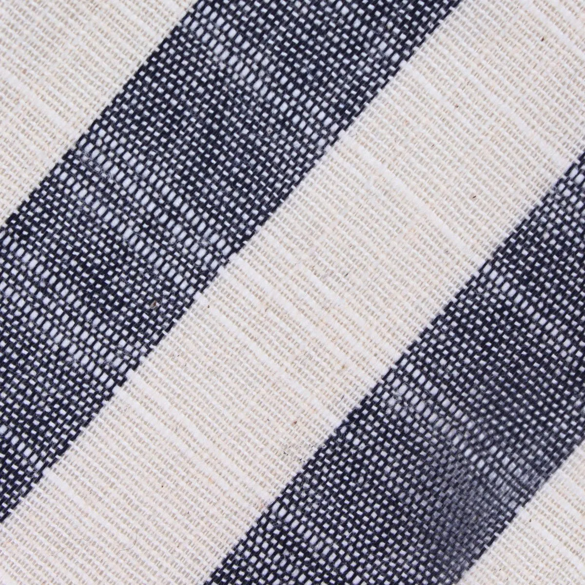 Kekova Blue Striped Linen Bow Tie sold by OTAA product image thumbnail 2