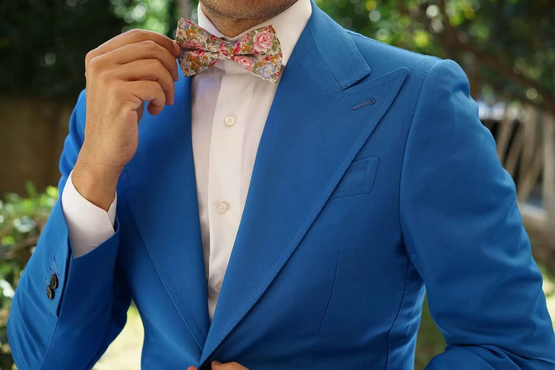 Daisy Floral Bow Tie sold by OTAA product image thumbnail 3