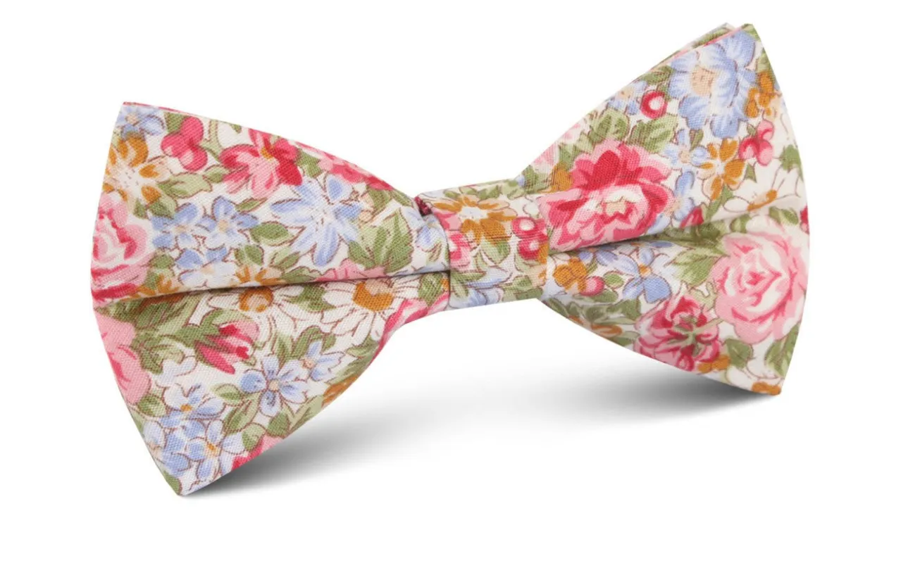 Daisy Floral Bow Tie made by OTAA