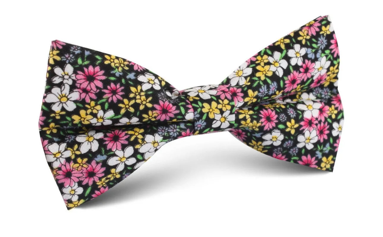 Daffodil Floral Bow Tie made by OTAA
