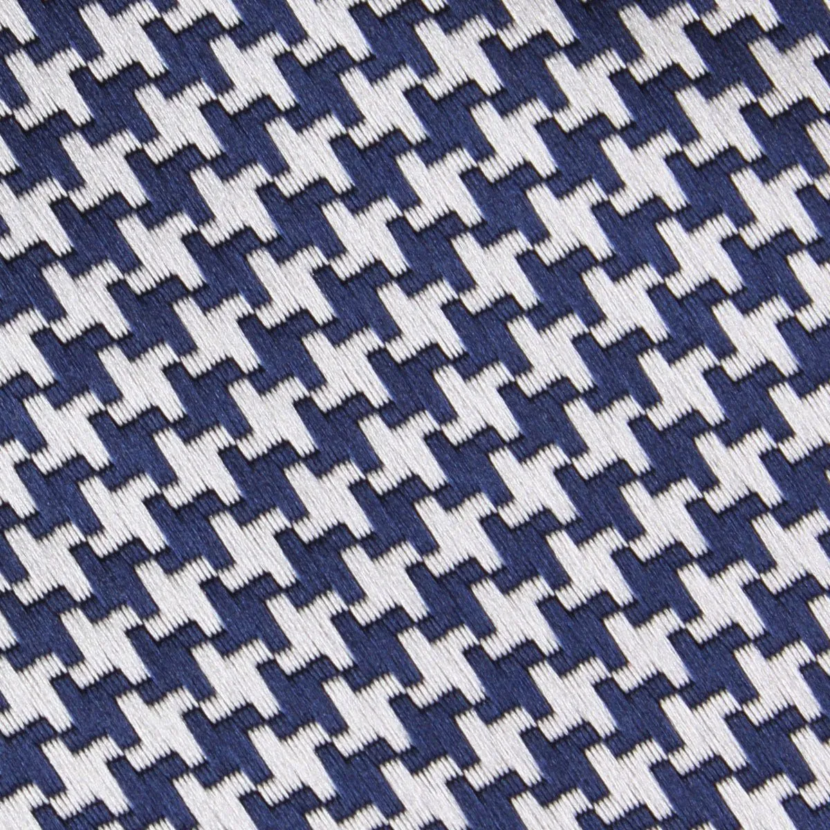 Deep Blue Houndstooth Bow Tie sold by OTAA product image thumbnail 2