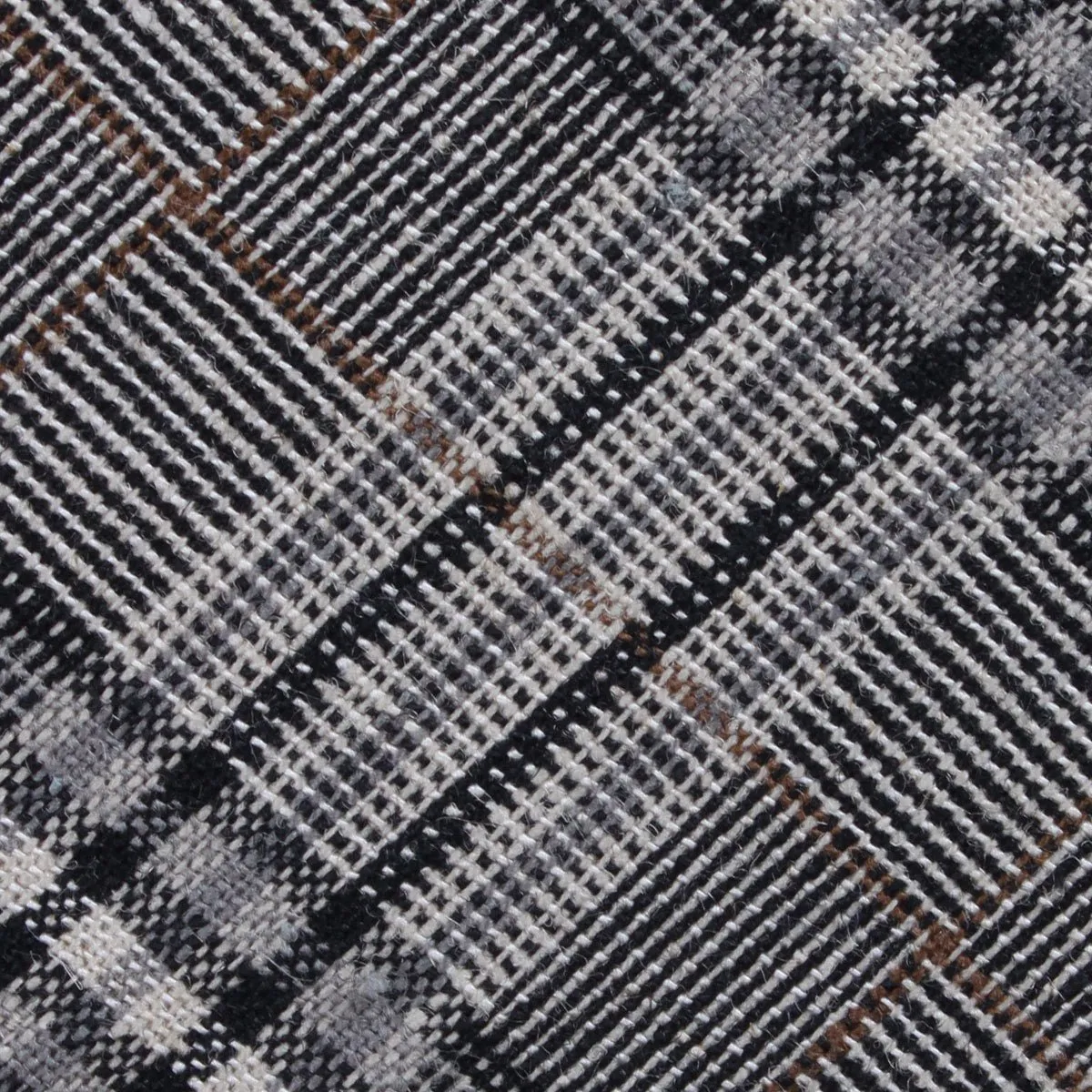 Gray Glenurquhart Linen Pocket Square sold by OTAA product image thumbnail 2