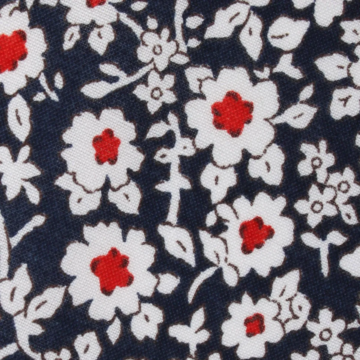 New York Navy Floral Pocket Square sold by OTAA product image thumbnail 2