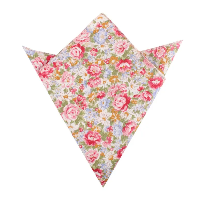 Daisy Floral Pocket Square made by OTAA