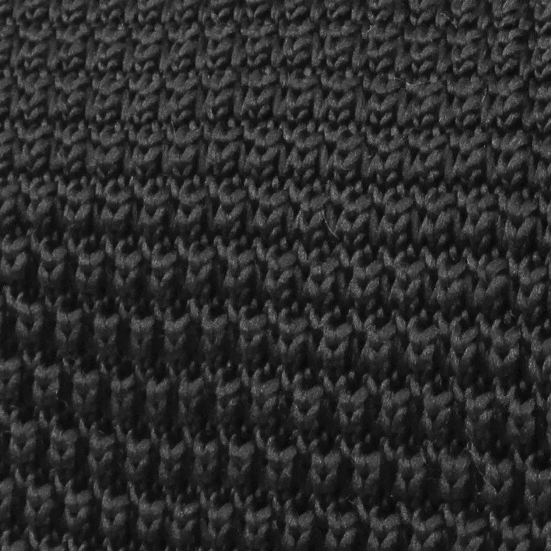Dark Grey Knitted Bow Tie sold by OTAA product image thumbnail 2