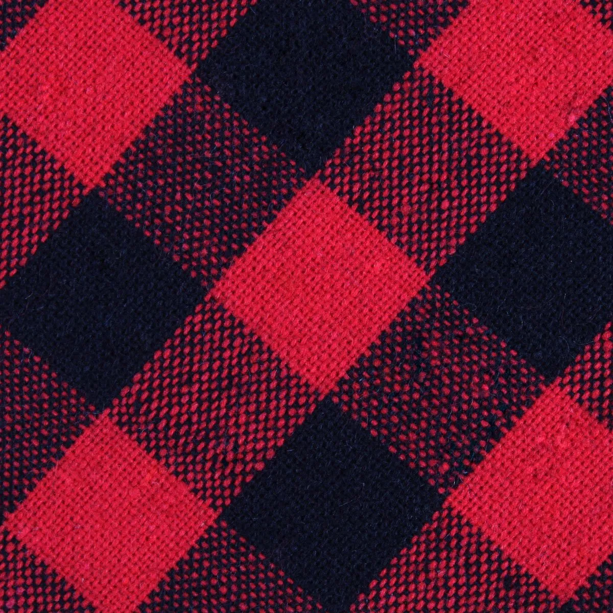 Red & Black Gingham Skinny Tie sold by OTAA product image thumbnail 3