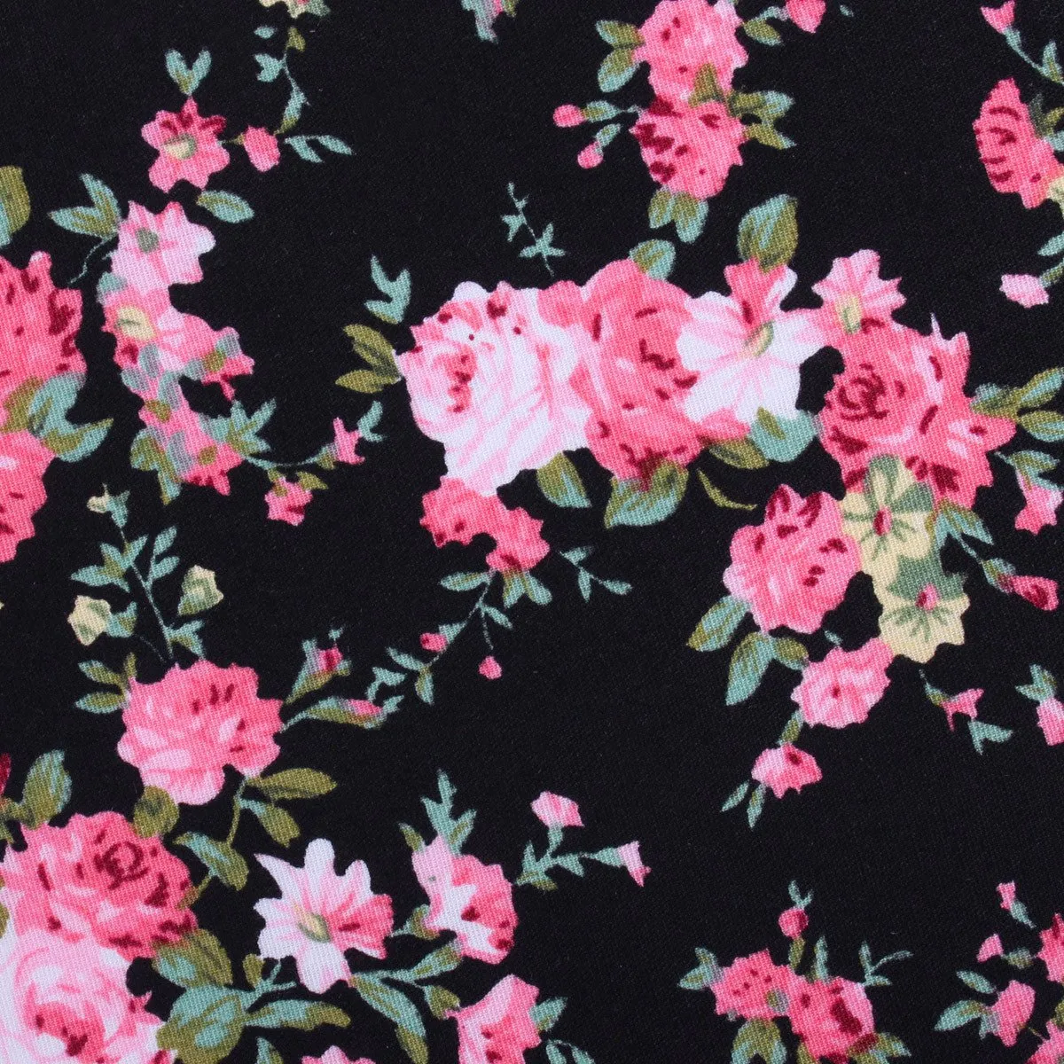 Carnation Floral Pink Skinny Tie sold by OTAA product image thumbnail 3