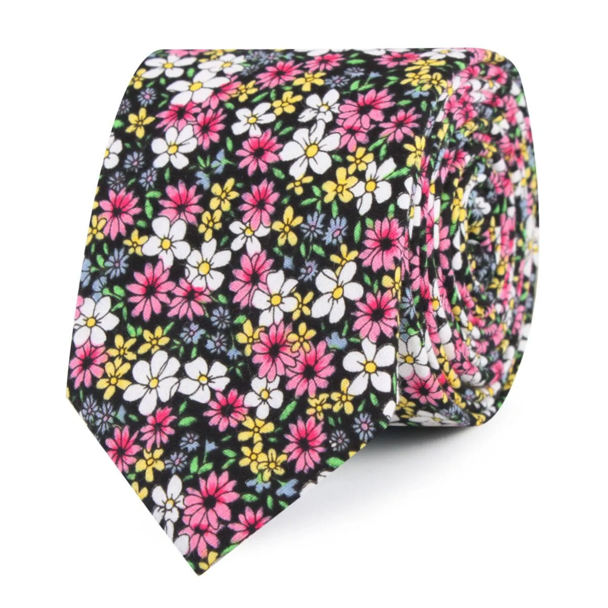Daffodil Floral Skinny Tie sold by OTAA product image thumbnail 2