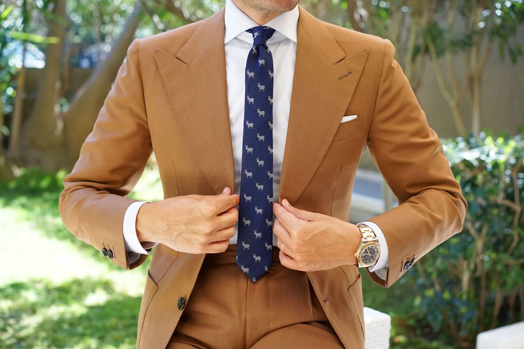 Donkey Skinny Tie sold by OTAA product image thumbnail 4