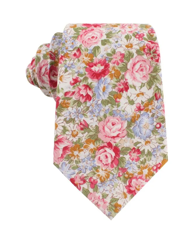 Daisy Floral Tie made by OTAA