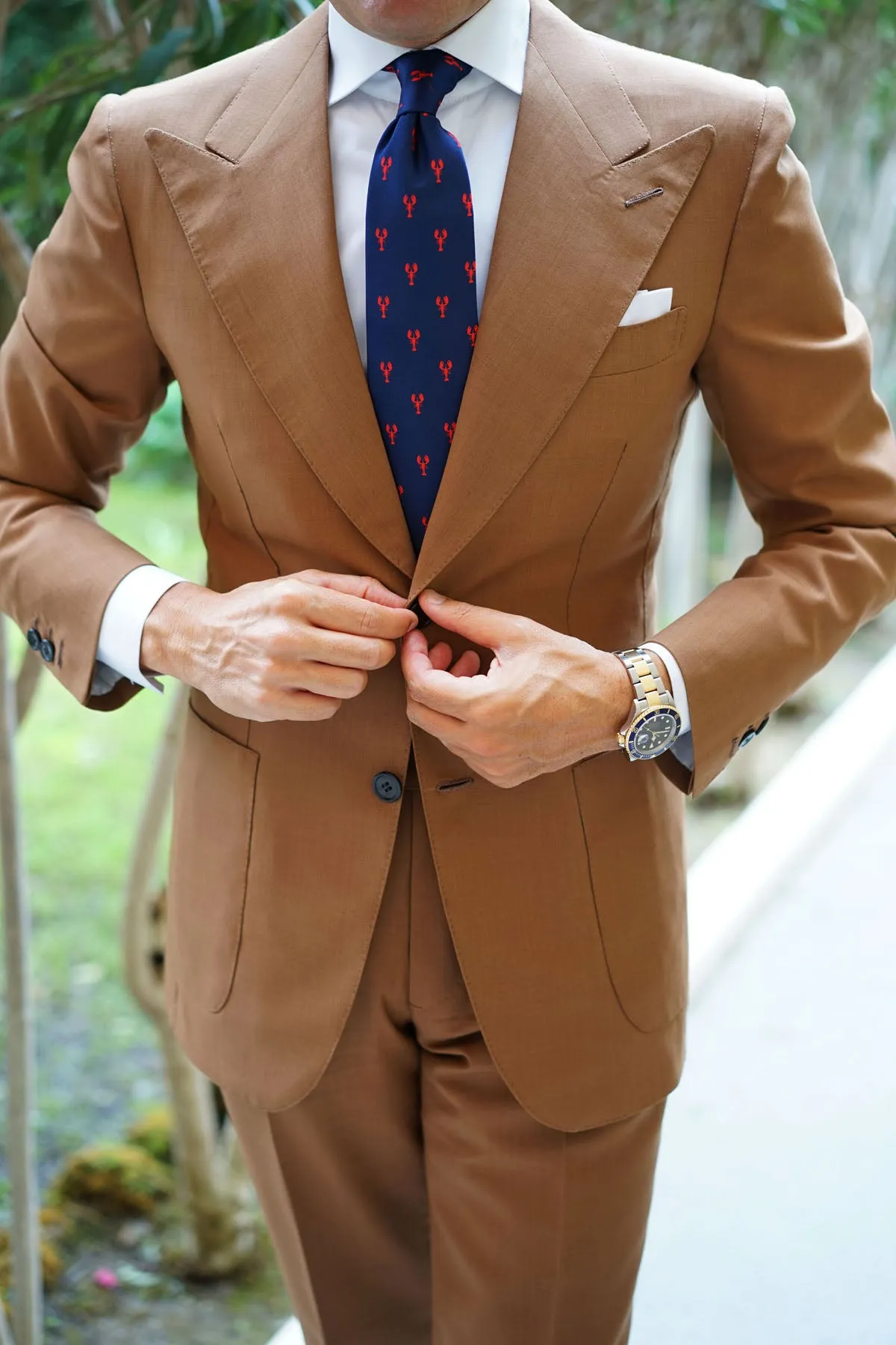 Red Lobster Necktie sold by OTAA product image thumbnail 5