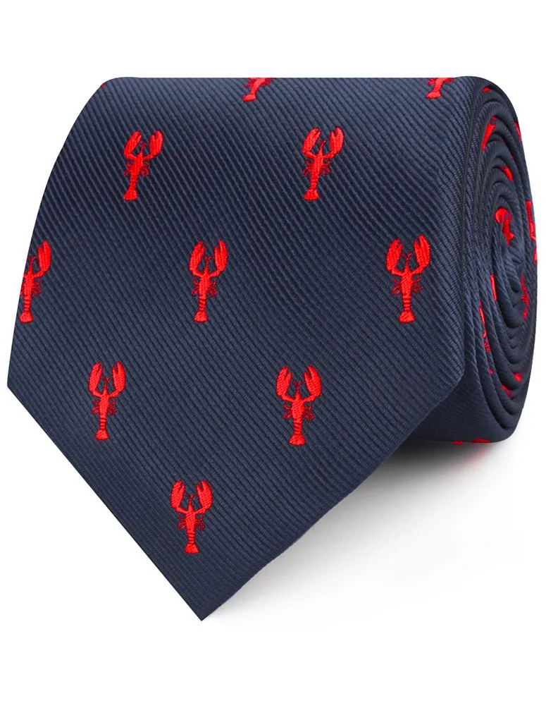 Red Lobster Necktie sold by OTAA product image thumbnail 2