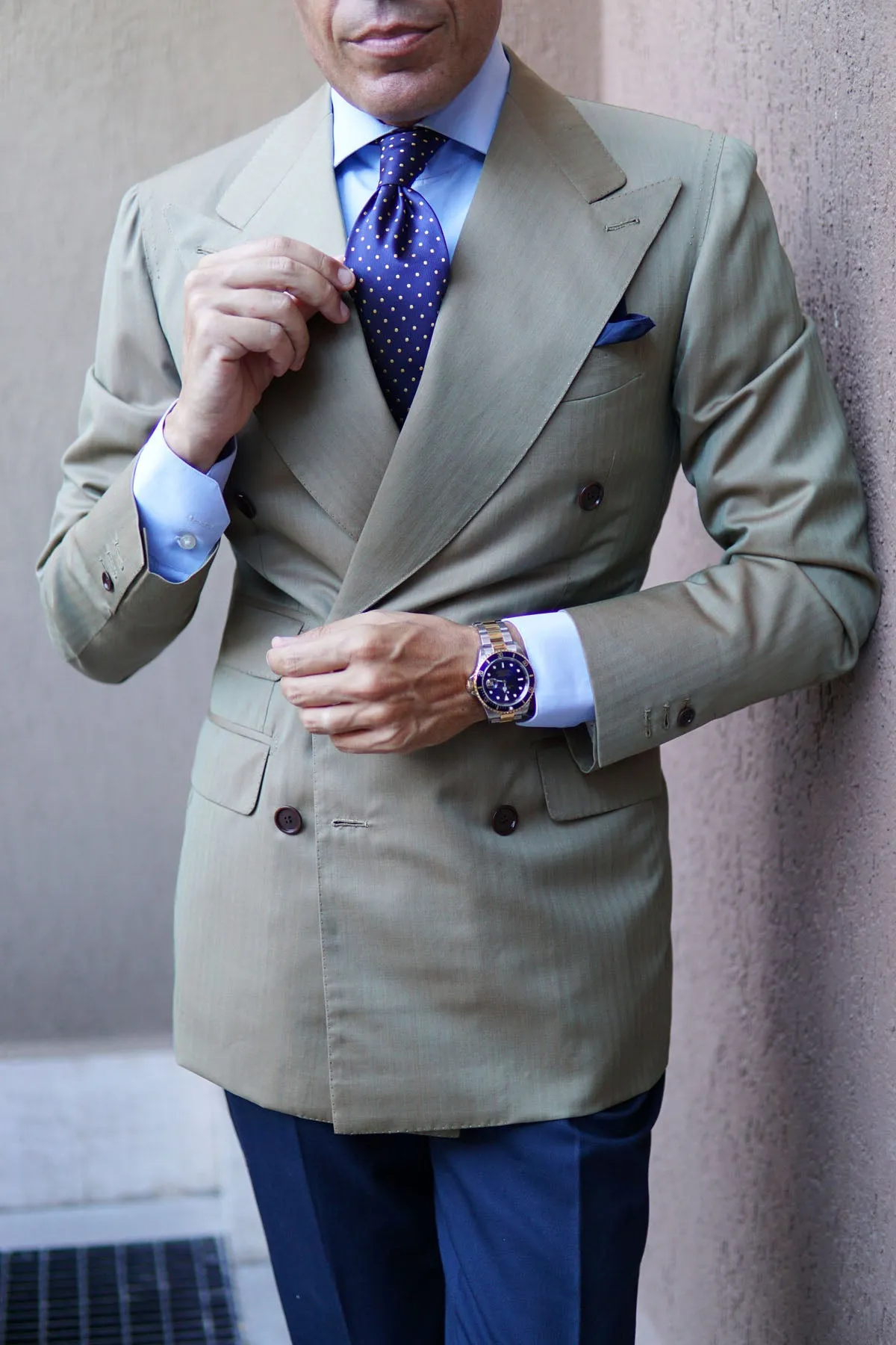 Mr Churchill Yellow Dots Necktie sold by OTAA product image thumbnail 5