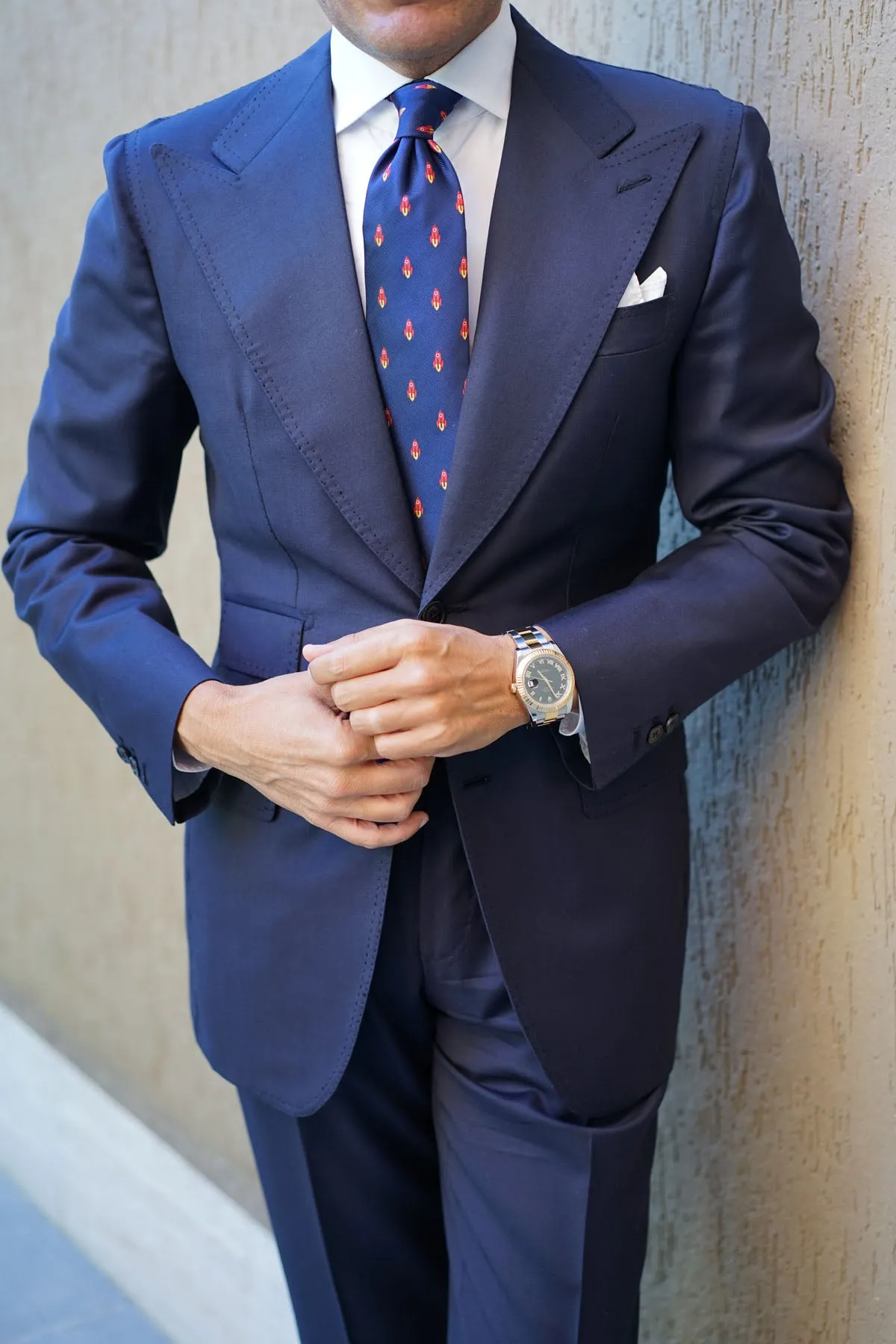 Saturn Red Rocket Necktie sold by OTAA product image thumbnail 5
