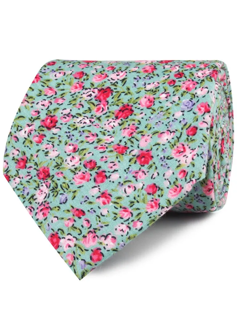 Centifolia Floral Roses Necktie sold by OTAA product image thumbnail 2