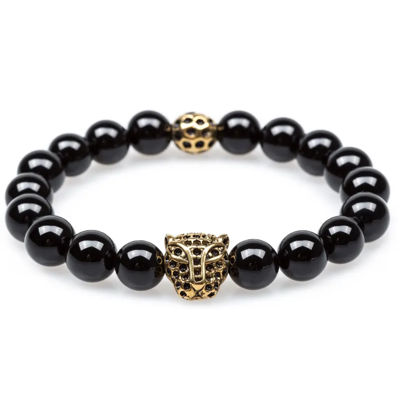 Orion Onyx Black Panther Bracelet made by OTAA
