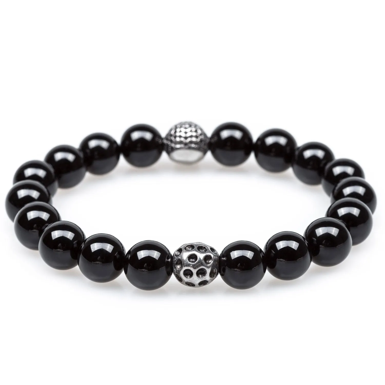 Amazonian Polished Onyx Skull Bracelet sold by OTAA product image thumbnail 2
