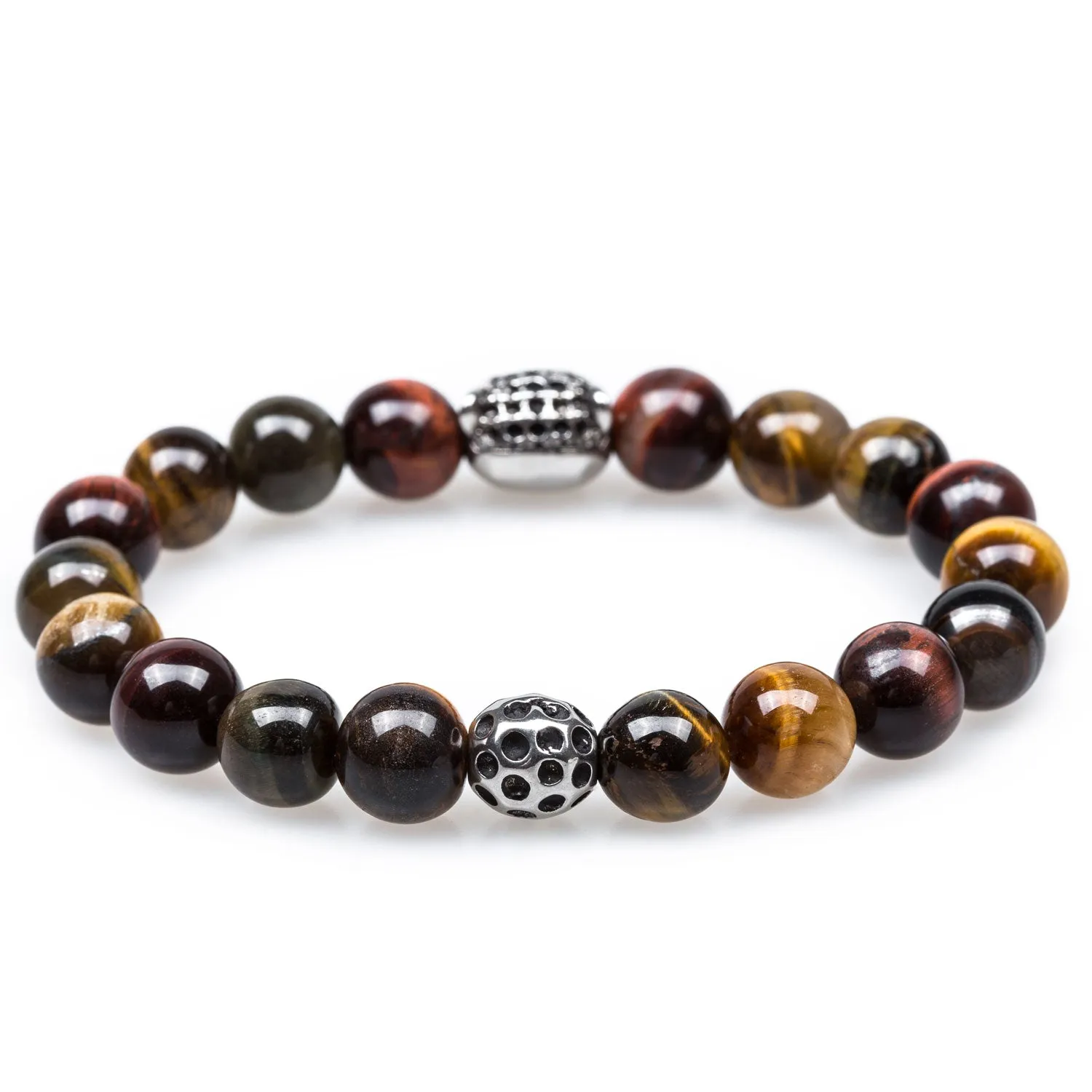 Lucius Black Panther Tiger's Eye Bracelet sold by OTAA product image thumbnail 2